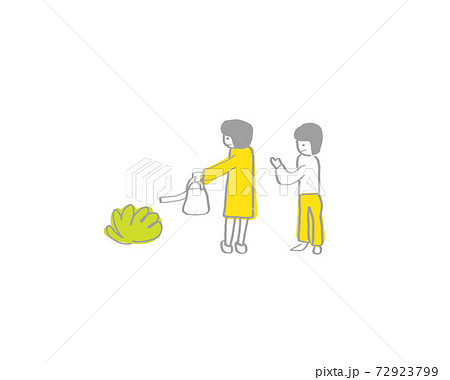 学校生活/シンプルな線画手描きイラスト/レイヤーで服の色変え可能/休み時間の風景 学校生活/シンプルな線画手描きイラスト/レイヤーで服の色変え可能/休み時間の風景 72923799