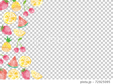 Fruit_frame_watercolor 02 Fruit_frame_watercolor 02 72925095