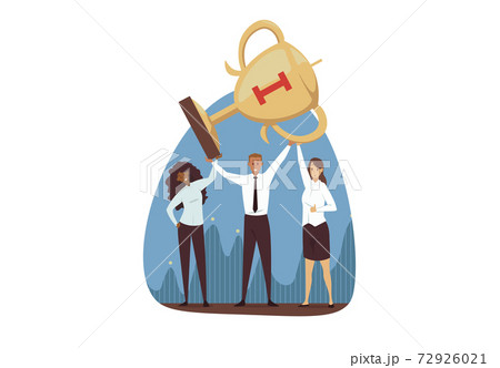Success, win, celebration, goal achievement, business concept 72926021