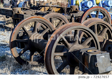 鉄道のスクラップ置き場 鉄道のスクラップ置き場 72927657