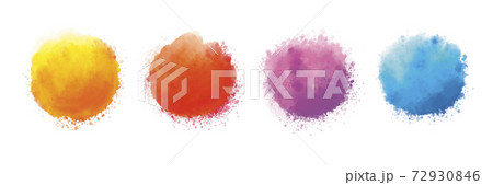 Watercolor on white background vector illustration 72930846