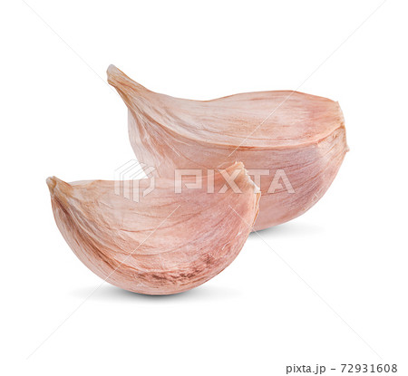 Garlic Isolated on white background 72931608