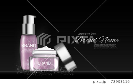 Fashion Design Makeup Cosmetics Product Template for Ads or Magazine Background. Mascara Product Series Reportv 3D Realistic Vector illustration Fashion Design Makeup Cosmetics Product Template for Ads or Magazine Background. Mascara Product Series Reportv 3D Realistic Vector illustration 72933116