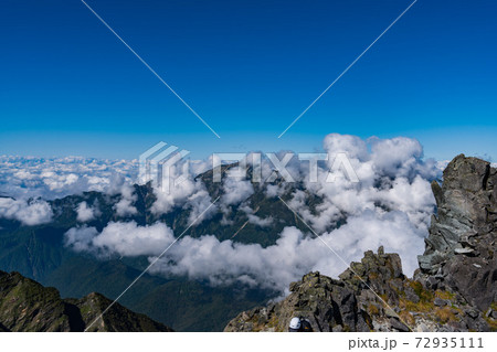 大キレット　登山 72935111