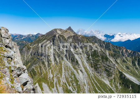 大キレット　登山 72935115