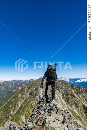 大キレット　登山 72935116