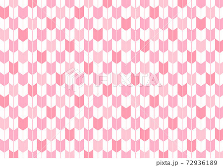 和柄素材3矢絣ピンクのイラスト素材