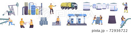 Oil Industry Set 72936722