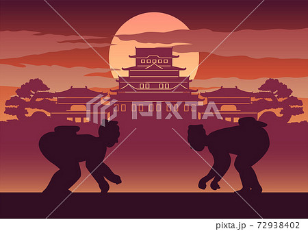 Fat man battle of Japan called Sumo Fat man battle of Japan called Sumo 72938402