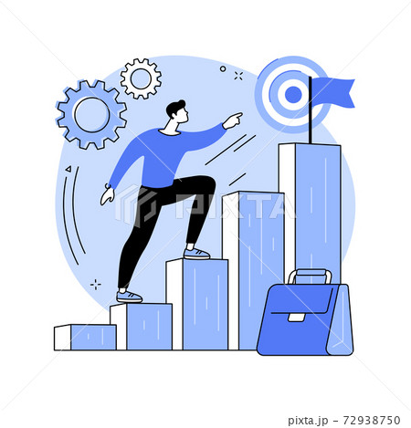 Career development abstract concept vector illustration. 72938750