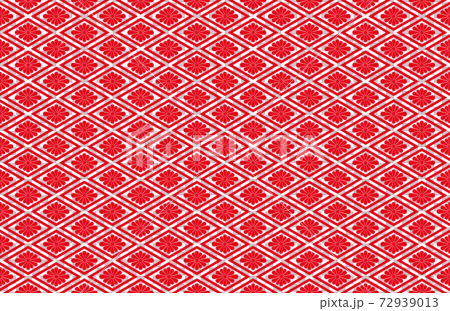 日本の伝統文様 菊菱柄のイラスト素材 [72939013] - PIXTA