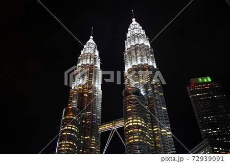 The Petronas Towers, also known as the Petronas Twin Towers The Petronas Towers, also known as the Petronas Twin Towers 72939091
