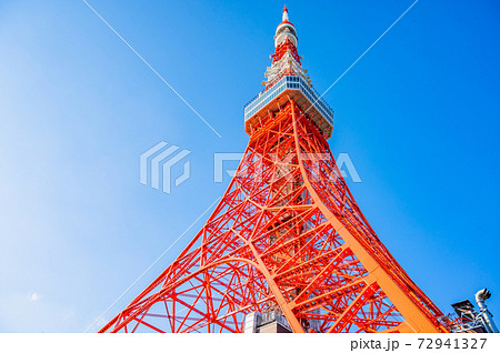 東京タワー、東京、港区、芝、快晴 東京タワー、東京、港区、芝、快晴 72941327