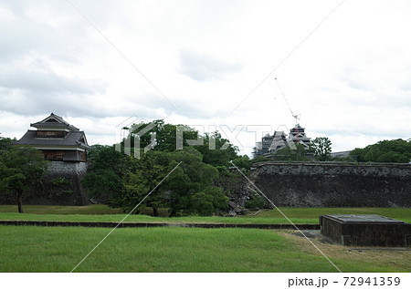 熊本城_二の丸広場から 熊本城_二の丸広場から 72941359