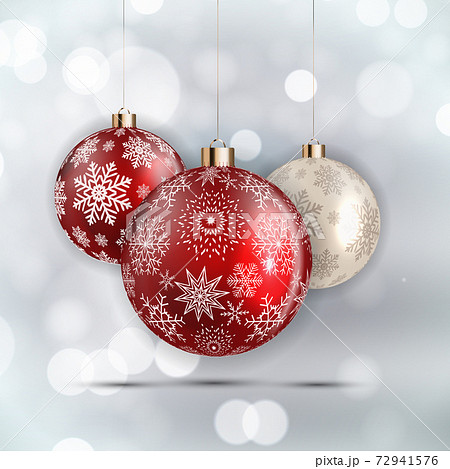 Holiday New Year and Merry Christmas Background. Vector Illustration 72941576
