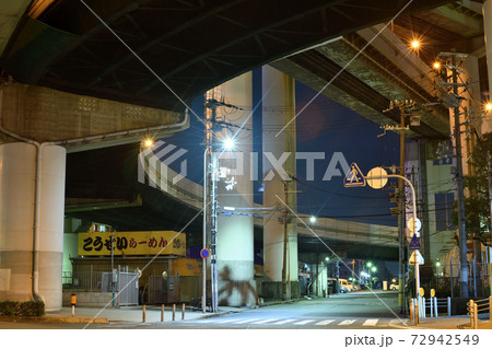 阪神高速・天保山ジャンクション 阪神高速・天保山ジャンクション 72942549