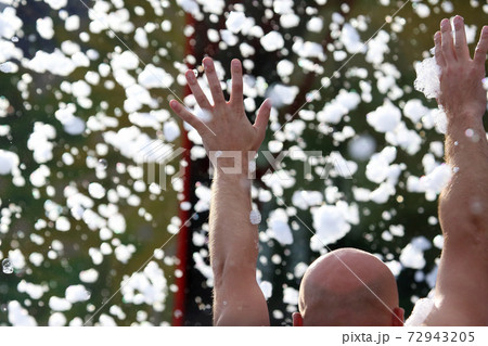 raised by human hands in the suds at the concert raised by human hands in the suds at the concert 72943205