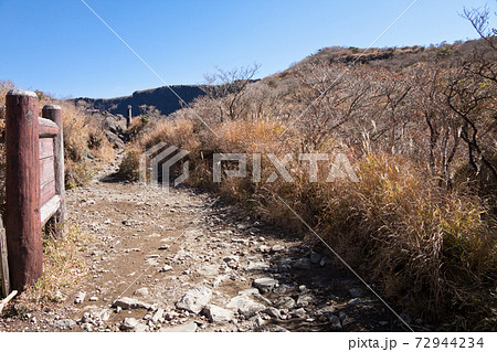 霧島連山 大浪池の登山道 霧島連山 大浪池の登山道 72944234