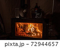 薪ストーブキャンプ 72944657