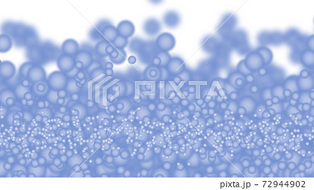 CGパーティカル　浮遊する多数のパーティカル背景素材 72944902