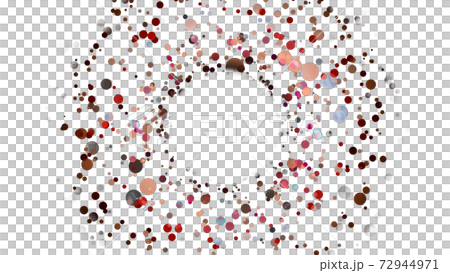 CG party sphere that spreads in a circle 72944971