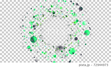 CG party sphere that spreads in a circle 72944973