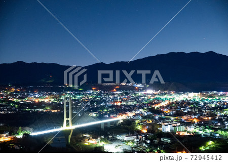 埼玉県秩父市・夜景【ミューズパーク展望台から撮影】 72945412