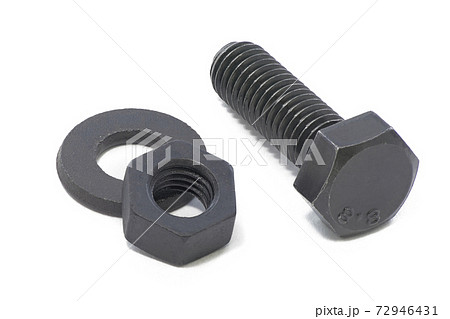 【六角ボルト 六角ナット 丸ワッシャー】 (深度合成) 72946431