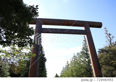 靖国神社　鳥居 72946493
