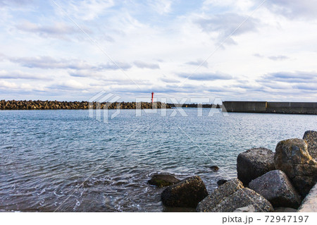 茨城県日立市　河原子港の灯台 72947197