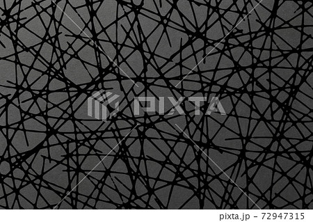 黒いラインアートグランジ背景テクスチャのイラスト素材