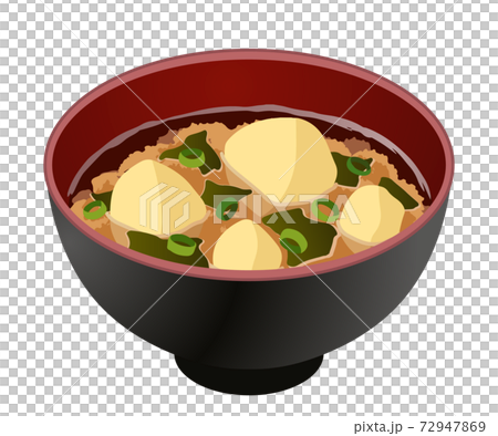 じゃがいもの味噌汁 じゃがいもの味噌汁 72947869