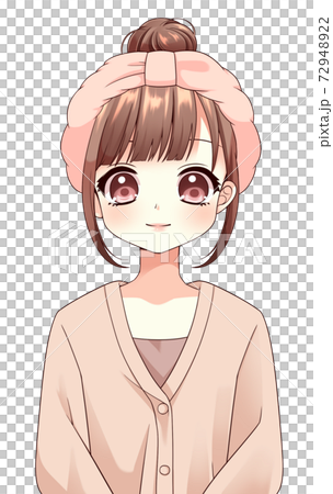 Female expressionless (room wear) 72948922
