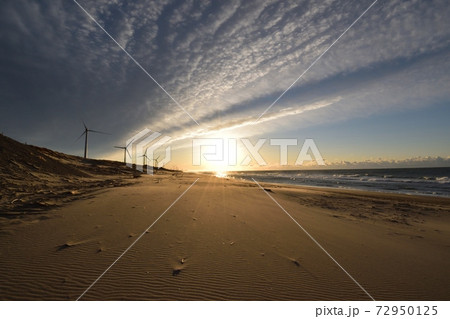 南遠大砂丘の朝201220am7:20-2 72950125