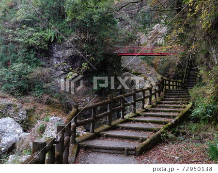 中津渓谷の遊歩道 中津渓谷の遊歩道 72950138