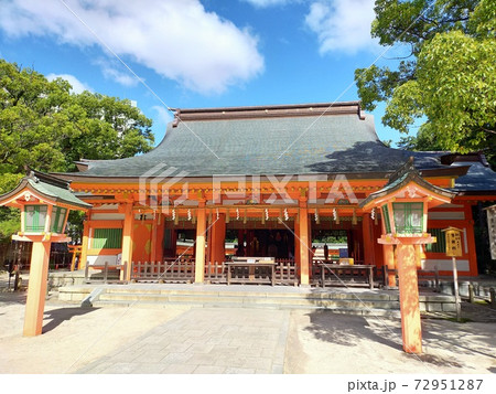 博多の住吉神社　社殿 72951287