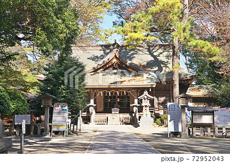 平塚市　前鳥神社　社殿 72952043