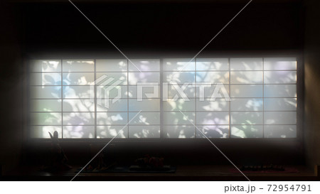 障子に写る影(坐漁荘) 障子に写る影(坐漁荘) 72954791