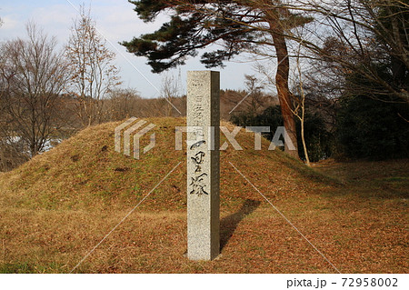 宮城県栗原市　旧佐沼街道　一里塚 72958002