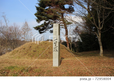 宮城県栗原市　旧佐沼街道　一里塚 72958004