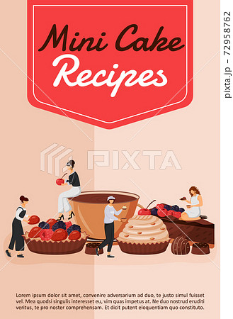 Vintage Cake poster design with vector cake character. Stock Vector by  ©Donnay 122755788