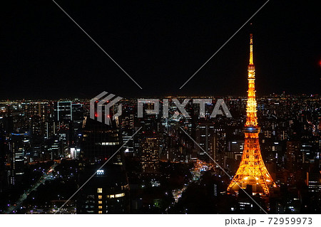 夜の東京タワー 72959973
