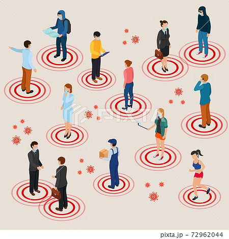 Social distancing prevention corona virus covid-19 Social distancing prevention corona virus covid-19 72962044