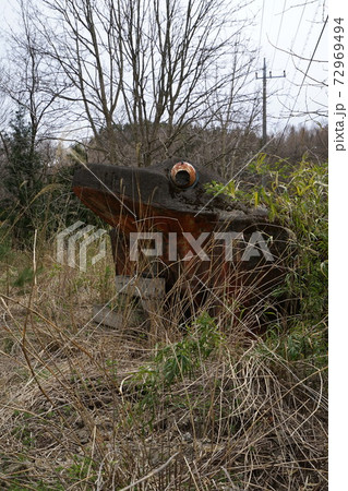 廃墟 碓氷峠のカエルとダルマ 長野県北佐久郡軽井沢町 廃墟 碓氷峠のカエルとダルマ 長野県北佐久郡軽井沢町 72969494