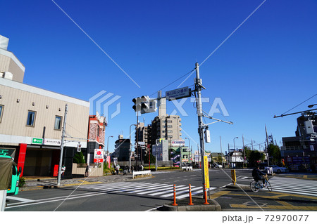 都営大江戸線練馬春日町駅の駅前交差点 72970077