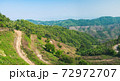 Mountain tropical nature landscape in North Thailand 72972707