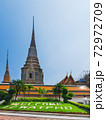 Thai architecture of Wat Pho public ancient temple 72972709
