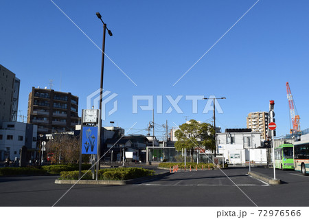 東京都 東村山駅西口の街並み 東京都 東村山駅西口の街並み 72976566