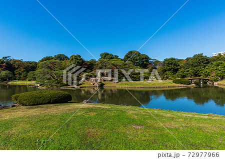 東京庭園巡り、特別名勝　本郷駒込六義園　 72977966