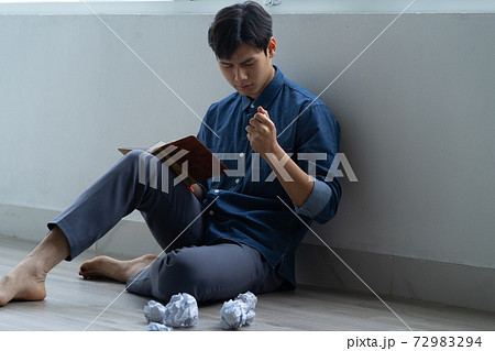 Man sadness, writer 72983294